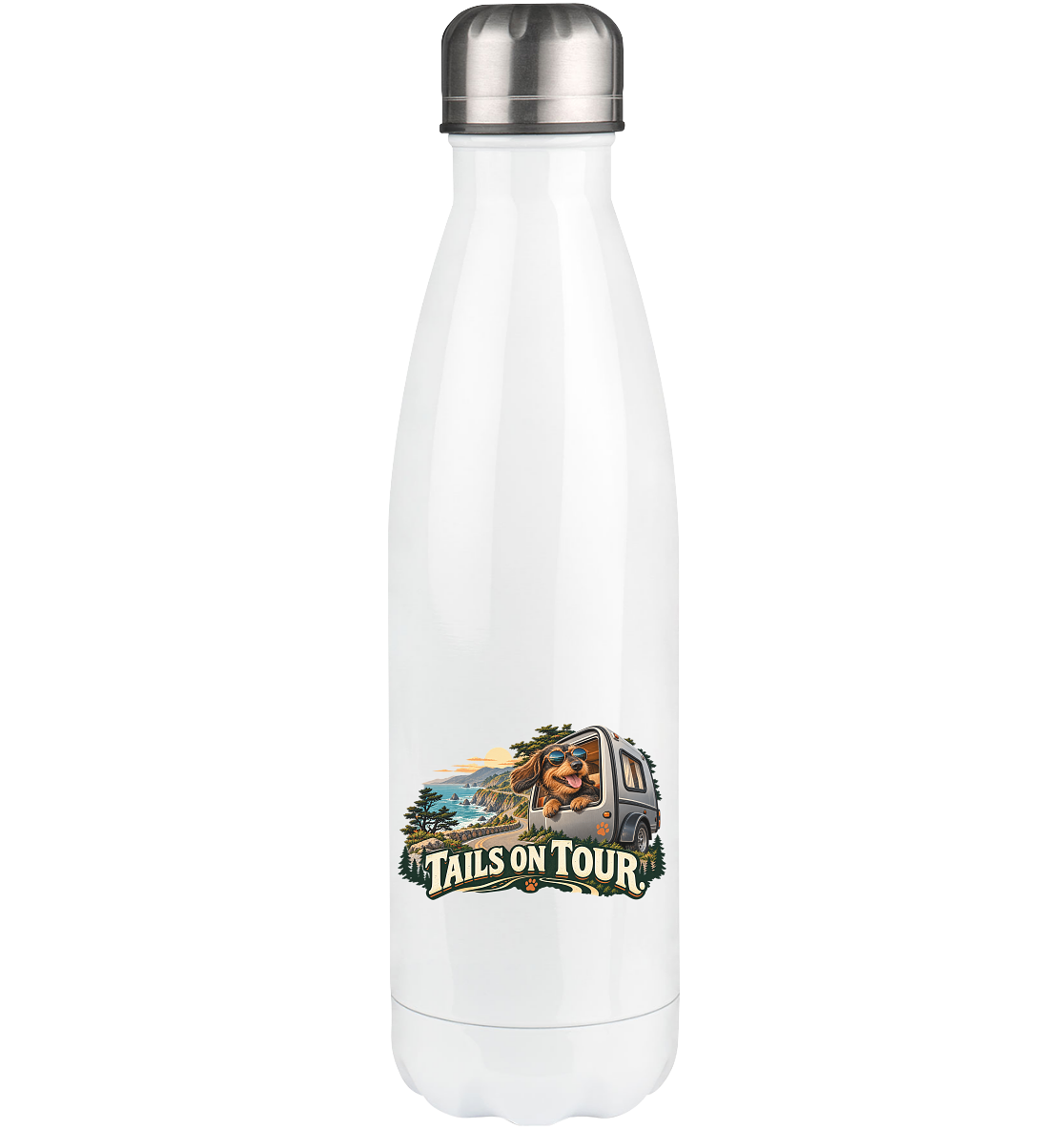 Tails on Tour - Thermoflasche 500ml