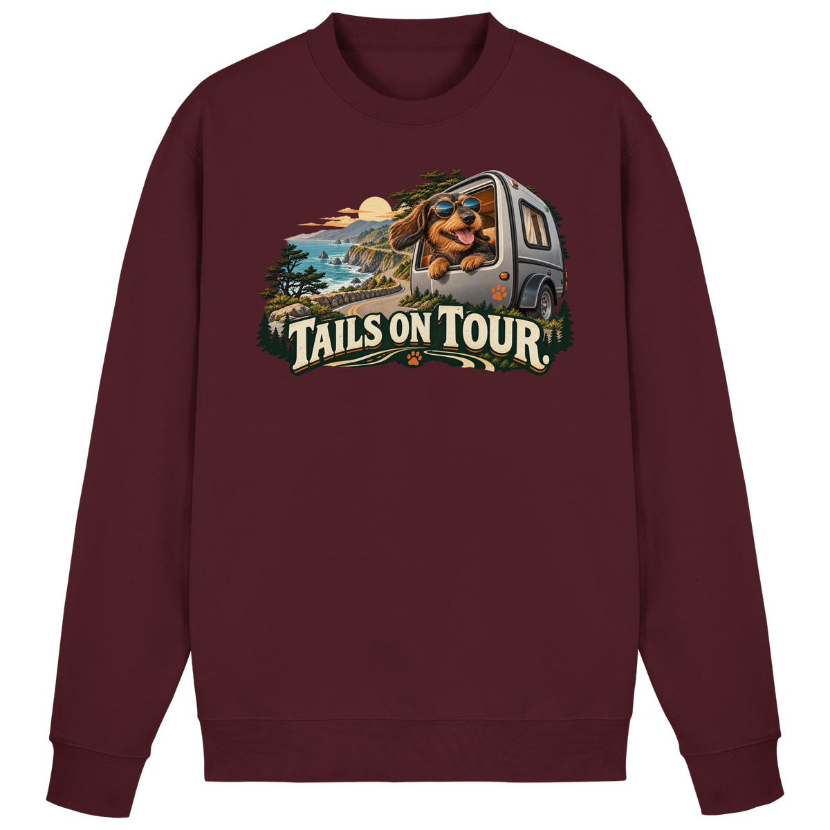 Tails on Tour - Basic Sweatshirt