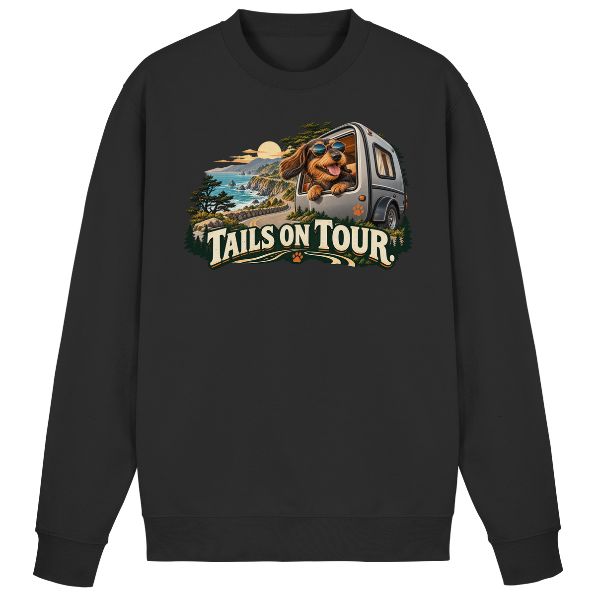 Tails on Tour - Basic Sweatshirt