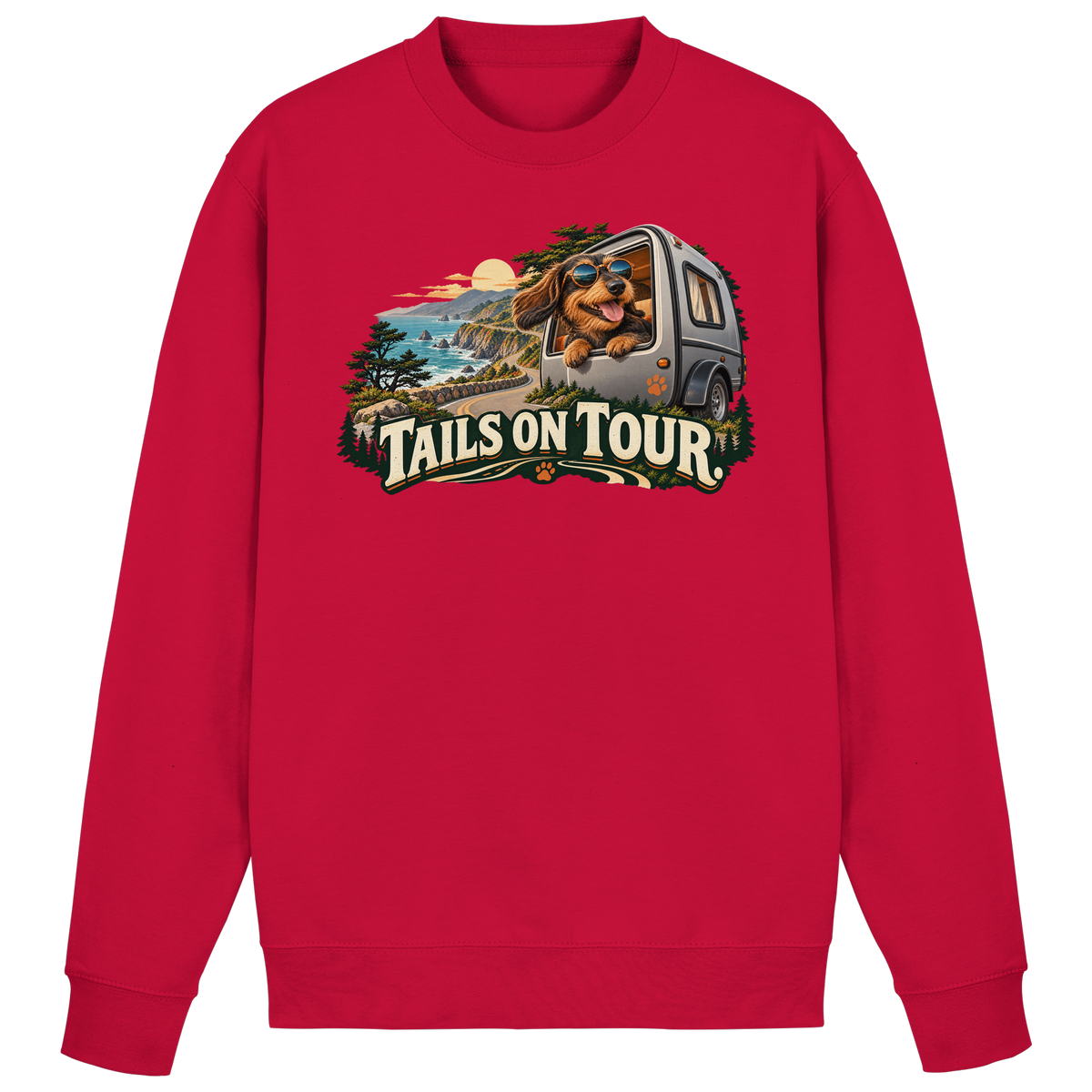 Tails on Tour - Basic Sweatshirt