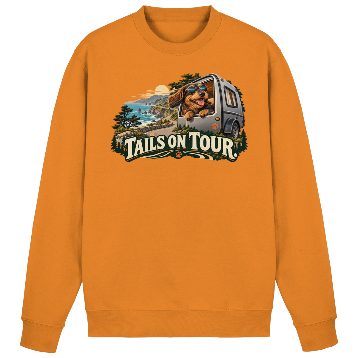 Tails on Tour - Basic Sweatshirt