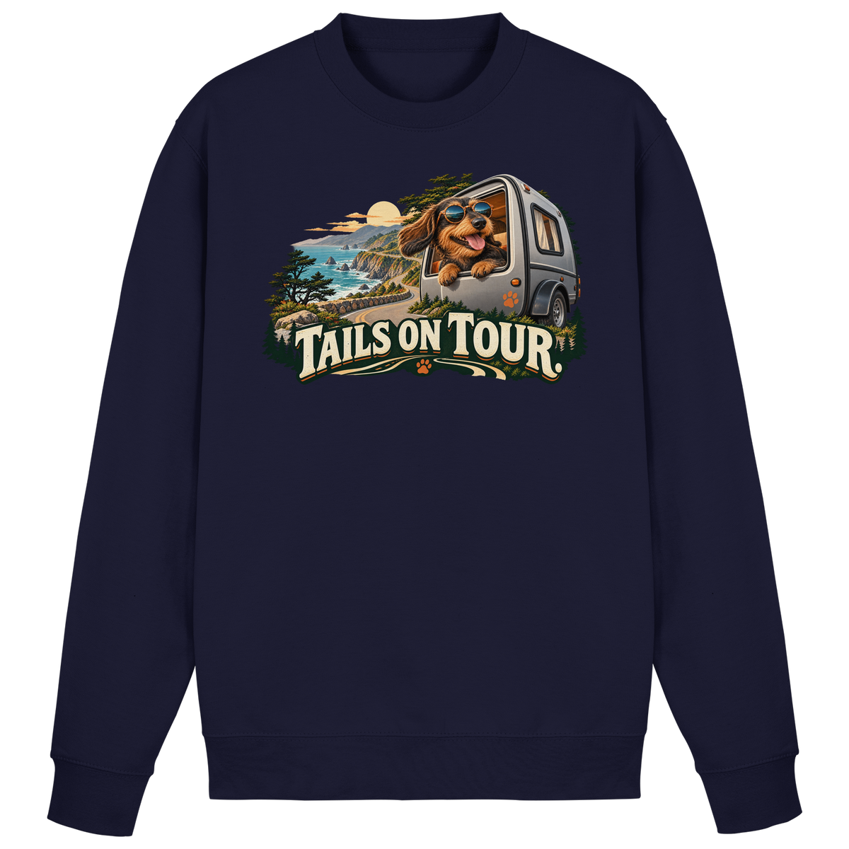 Tails on Tour - Basic Sweatshirt