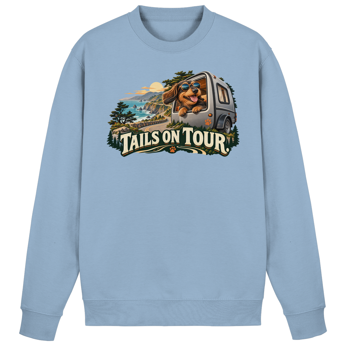 Tails on Tour - Basic Sweatshirt