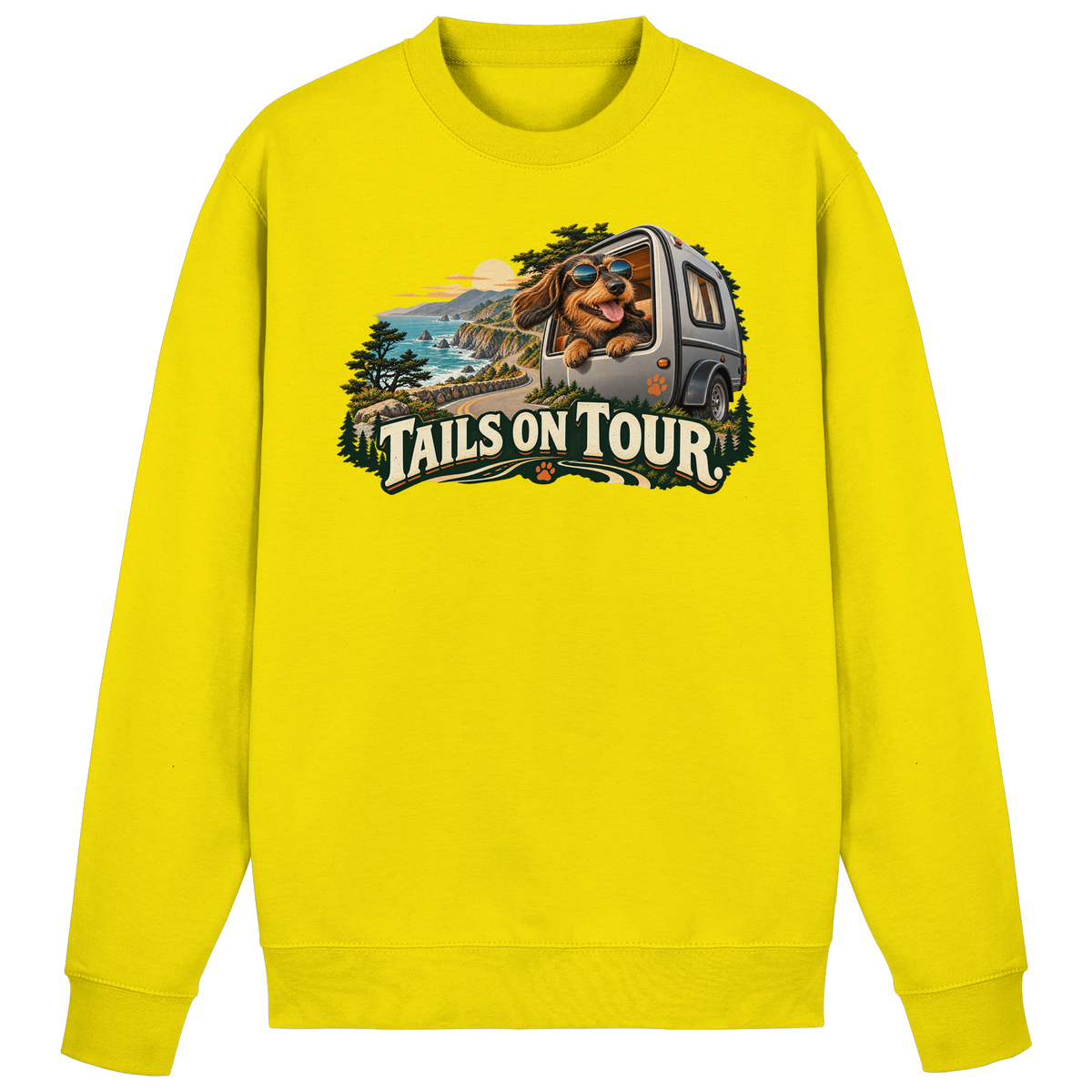 Tails on Tour - Basic Sweatshirt