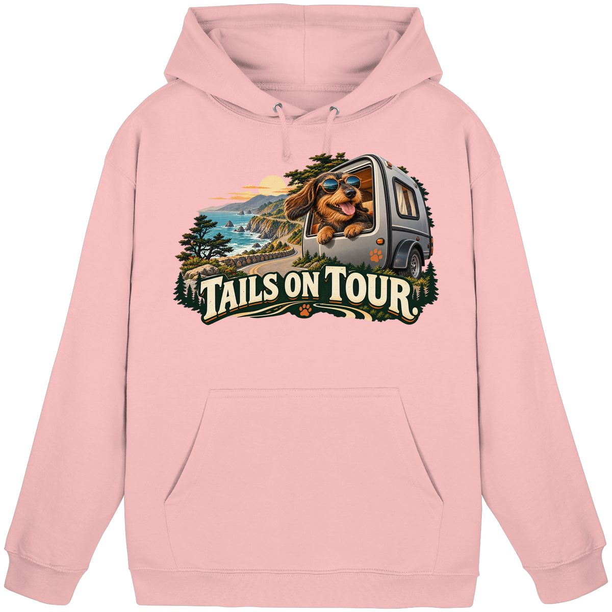 Tails on Tour - Basic Unisex Hoodie