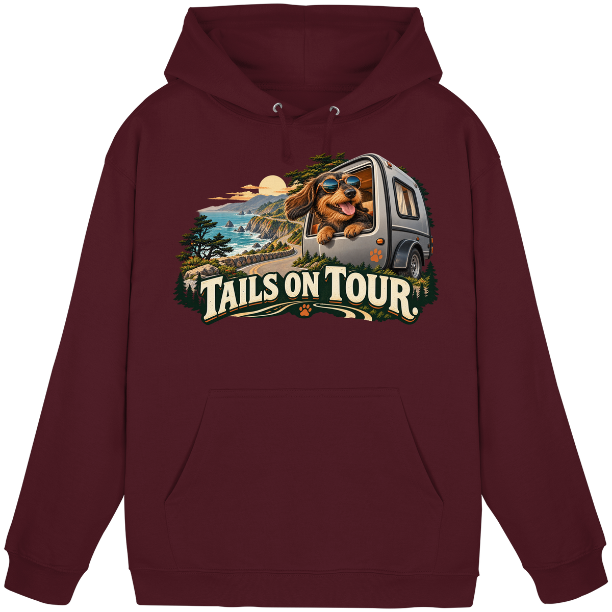Tails on Tour - Basic Unisex Hoodie