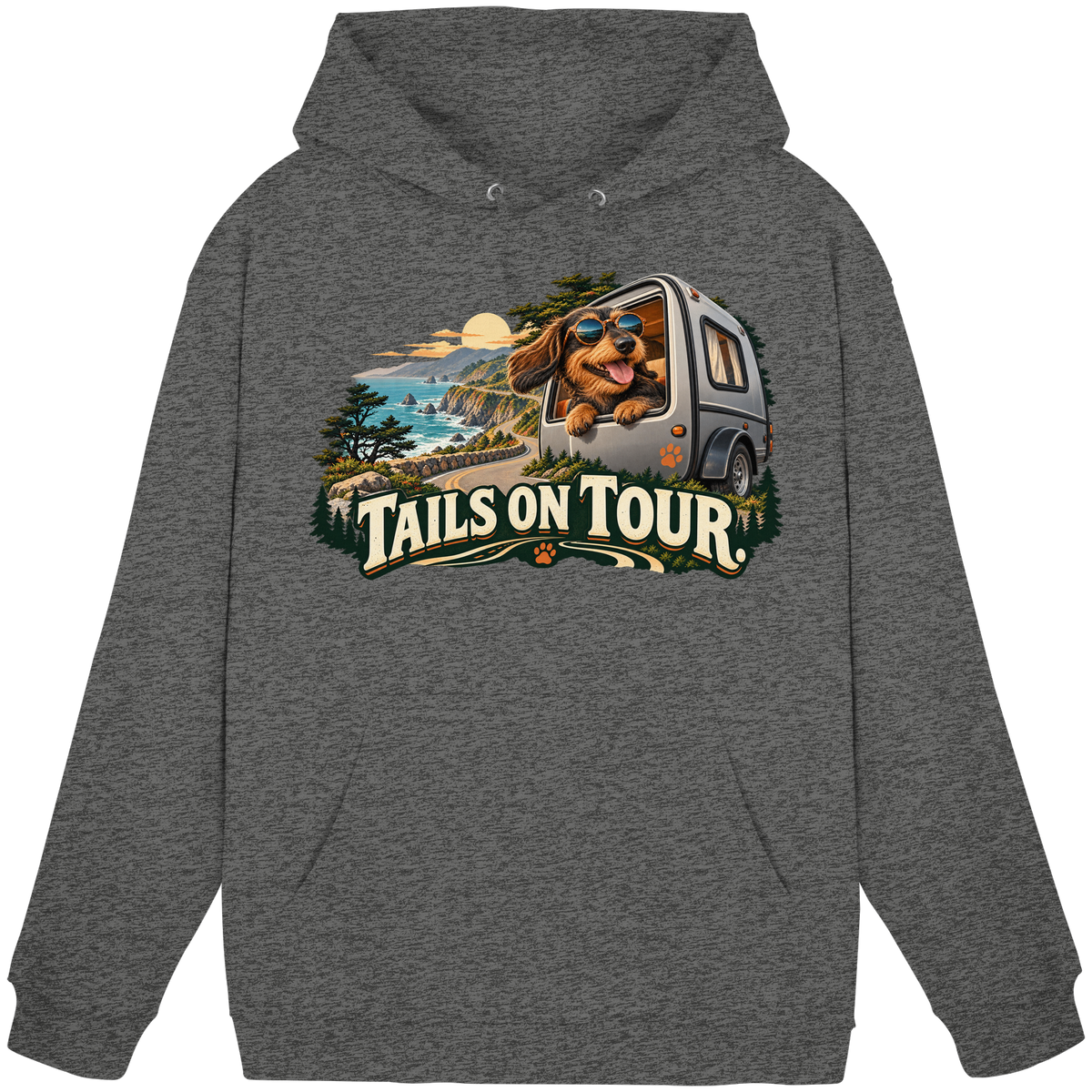 Tails on Tour - Basic Unisex Hoodie