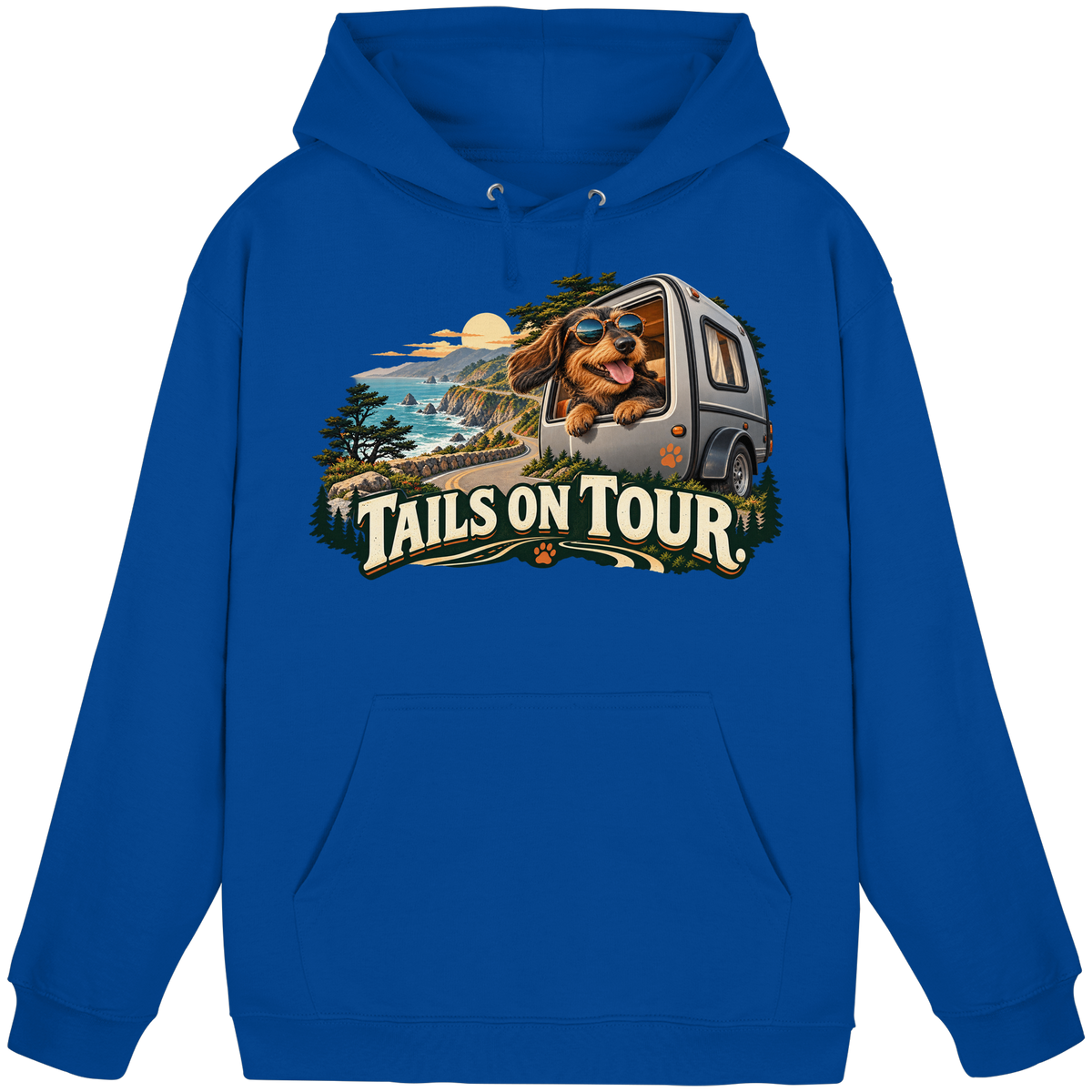 Tails on Tour - Basic Unisex Hoodie