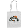 Paws & Camp – Adventure Buddies - Baumwolltasche