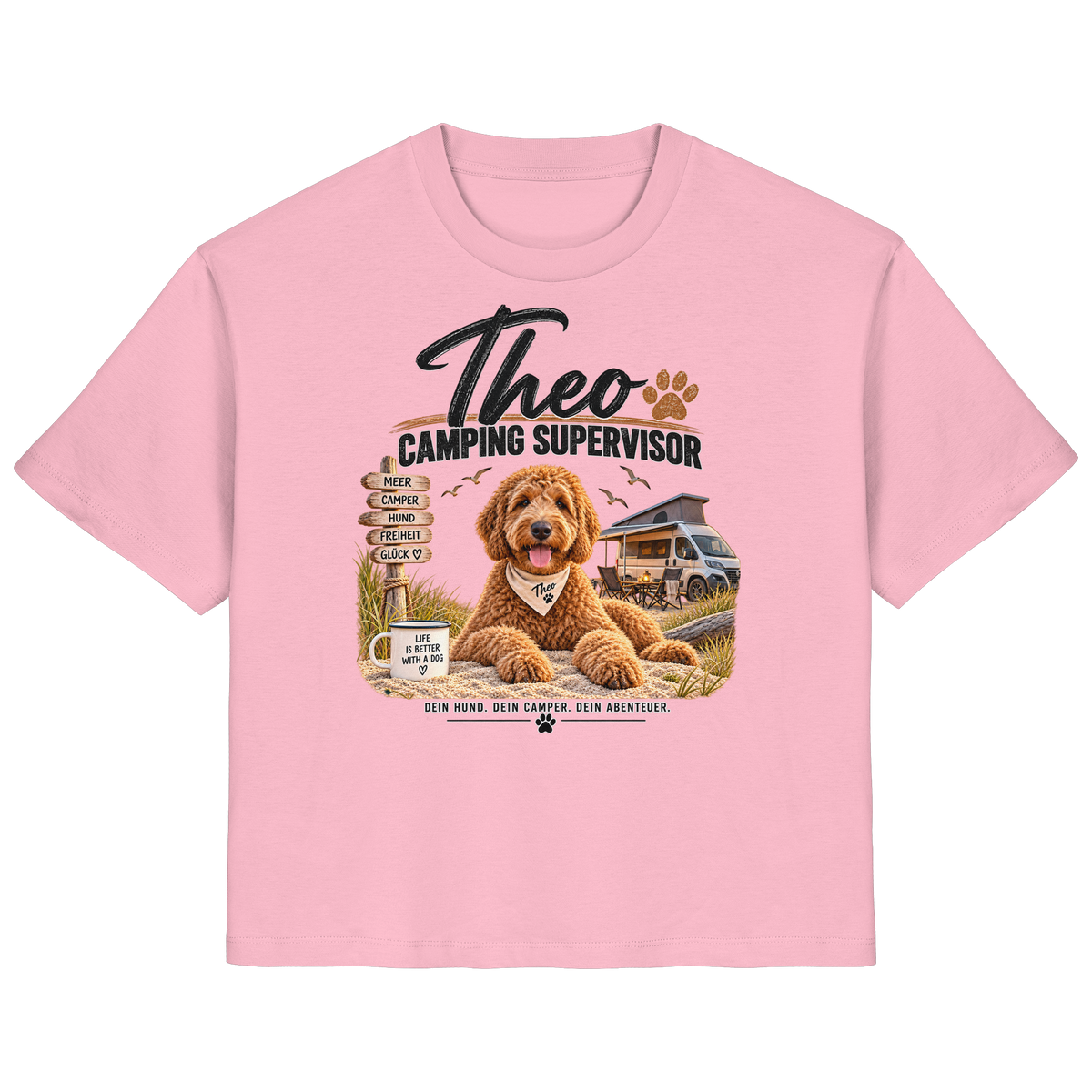 Camping Supervisor - Ladies Organic Shirt