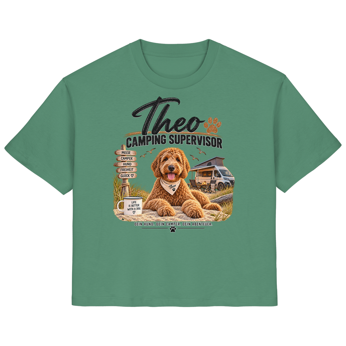 Camping Supervisor - Ladies Organic Shirt