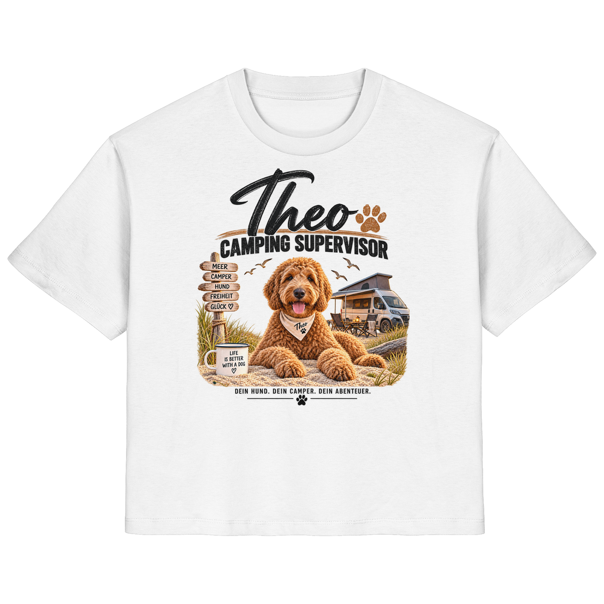 Camping Supervisor - Ladies Organic Shirt
