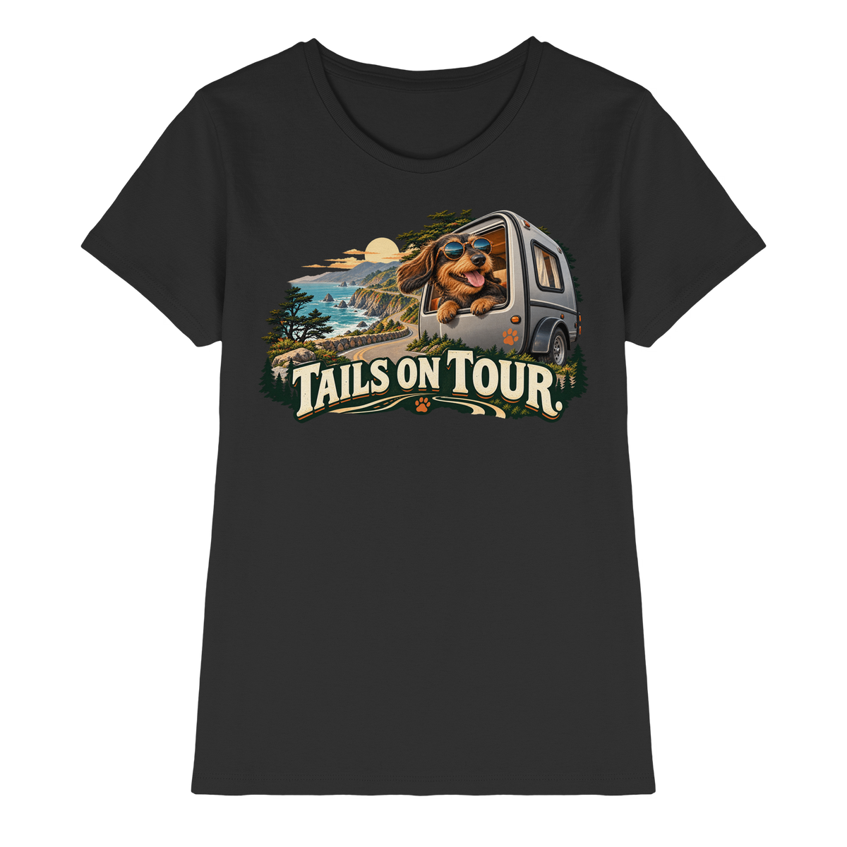 Tails on Tour - Ladies Premium Shirt