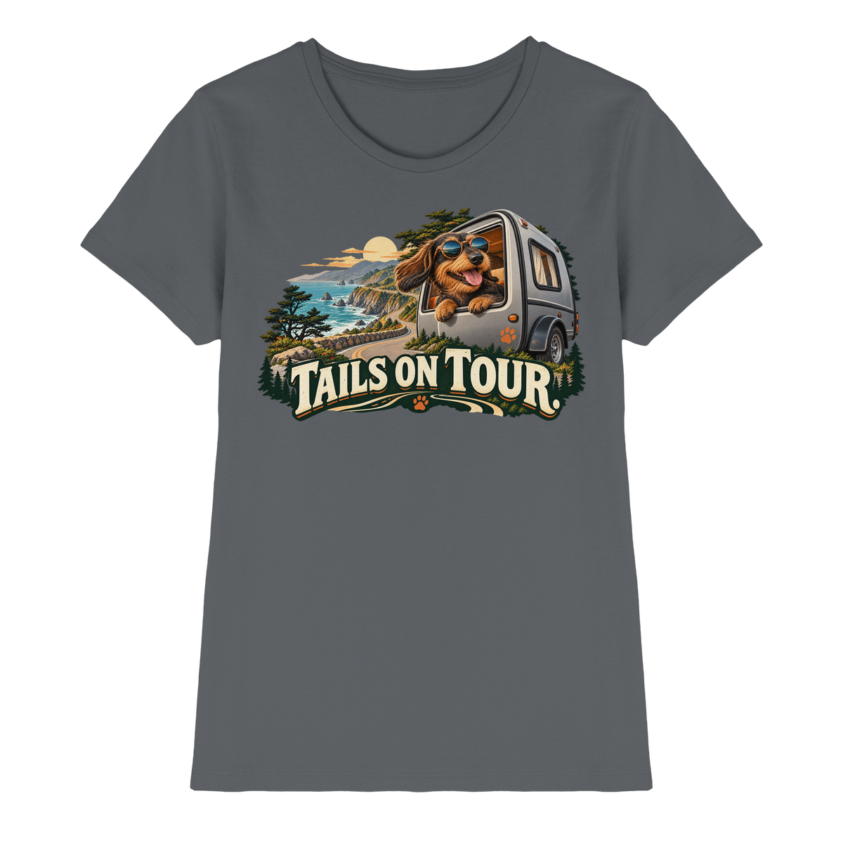 Tails on Tour - Ladies Premium Shirt