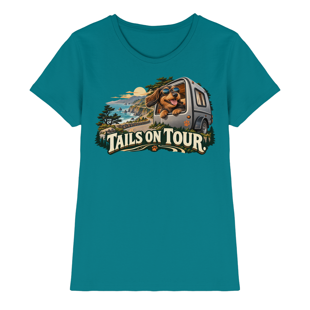 Tails on Tour - Ladies Premium Shirt