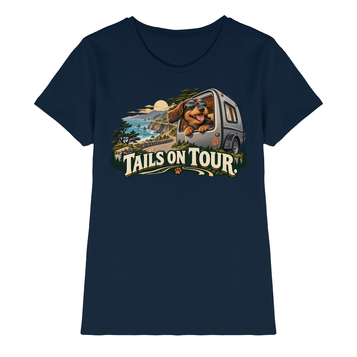 Tails on Tour - Ladies Premium Shirt