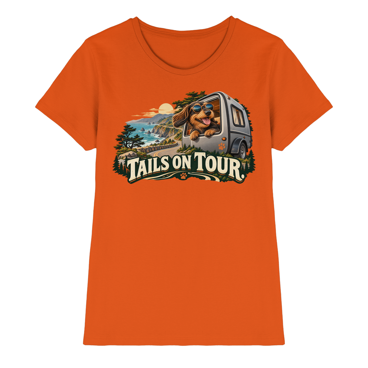 Tails on Tour - Ladies Premium Shirt