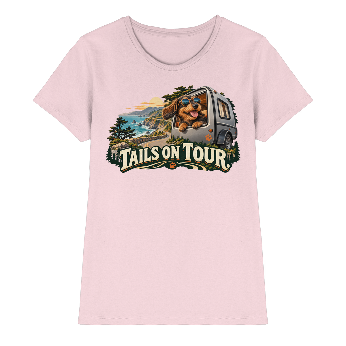 Tails on Tour - Ladies Premium Shirt