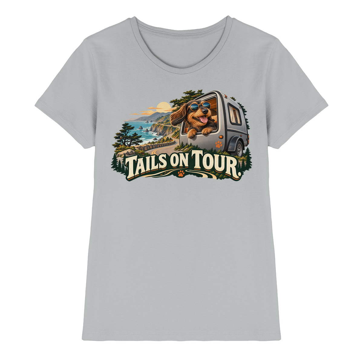 Tails on Tour - Ladies Premium Shirt