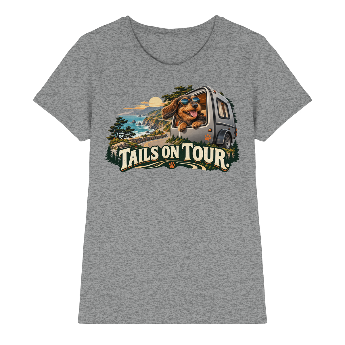 Tails on Tour - Ladies Premium Shirt