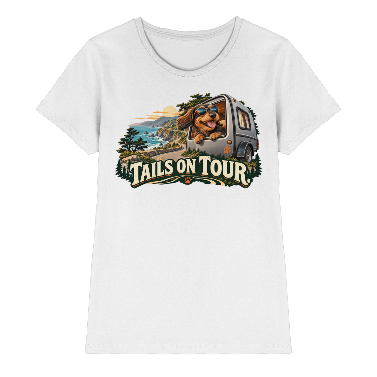 Tails on Tour - Ladies Premium Shirt