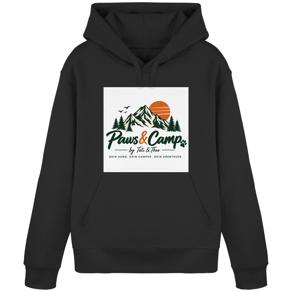Paws & Camp – Adventure Buddies - Organic Basic Hoodie