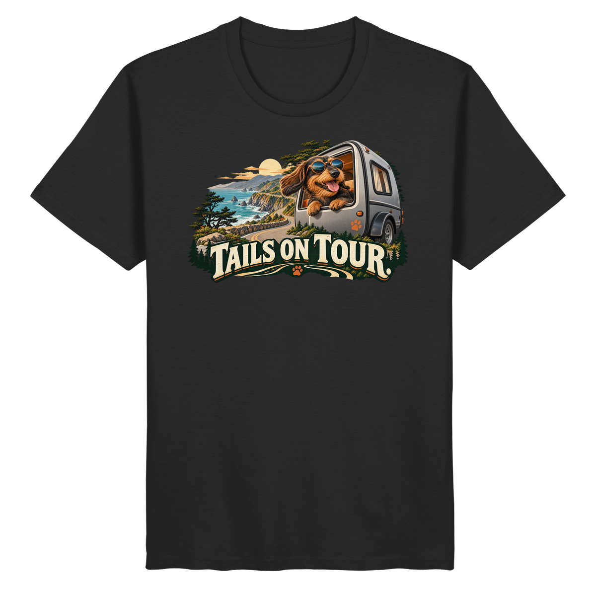 Tails on Tour - Organic Basic Shirt