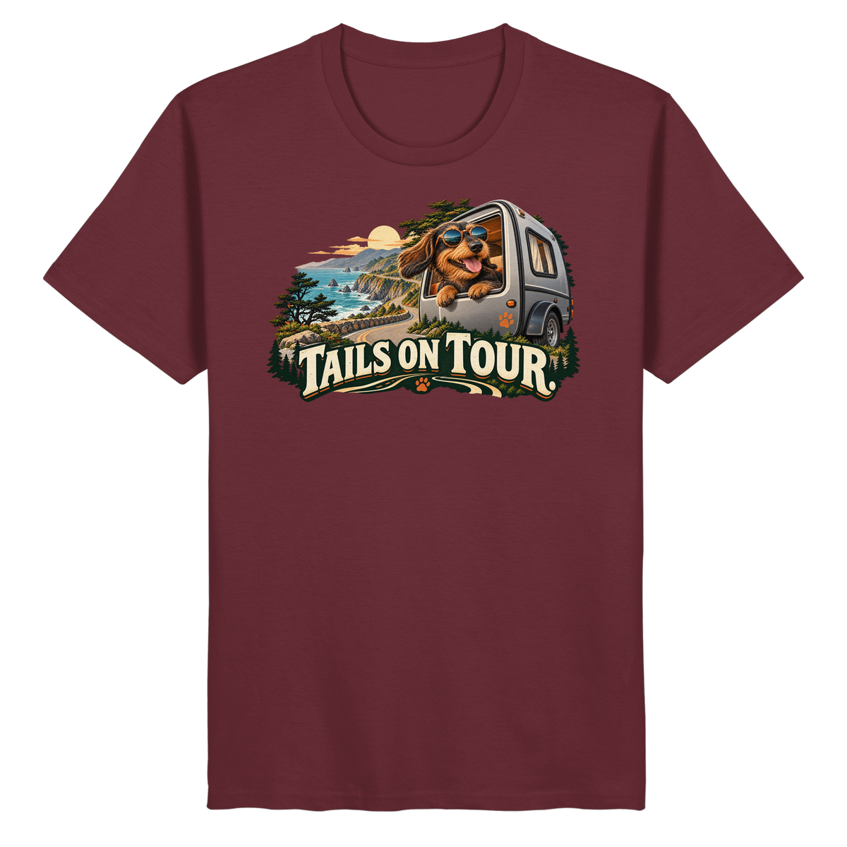 Tails on Tour - Organic Basic Shirt