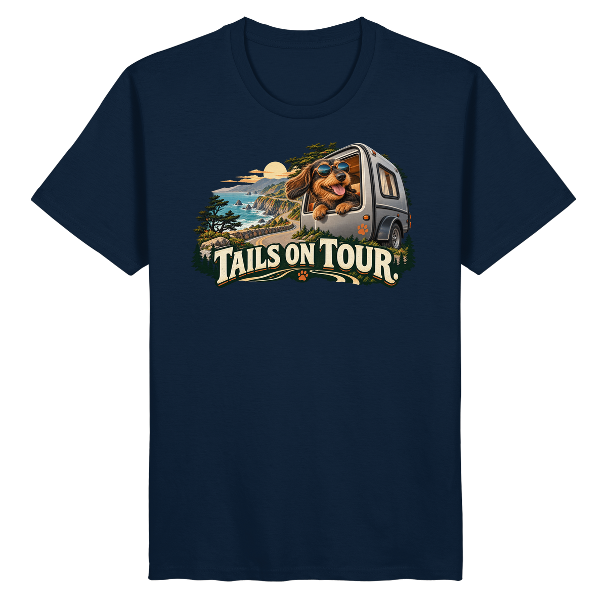 Tails on Tour - Organic Basic Shirt