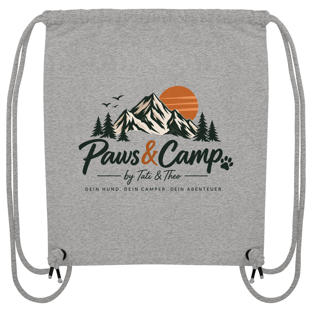 Paws & Camp – Adventure Buddies - Organic Gym-Bag, Tasche
