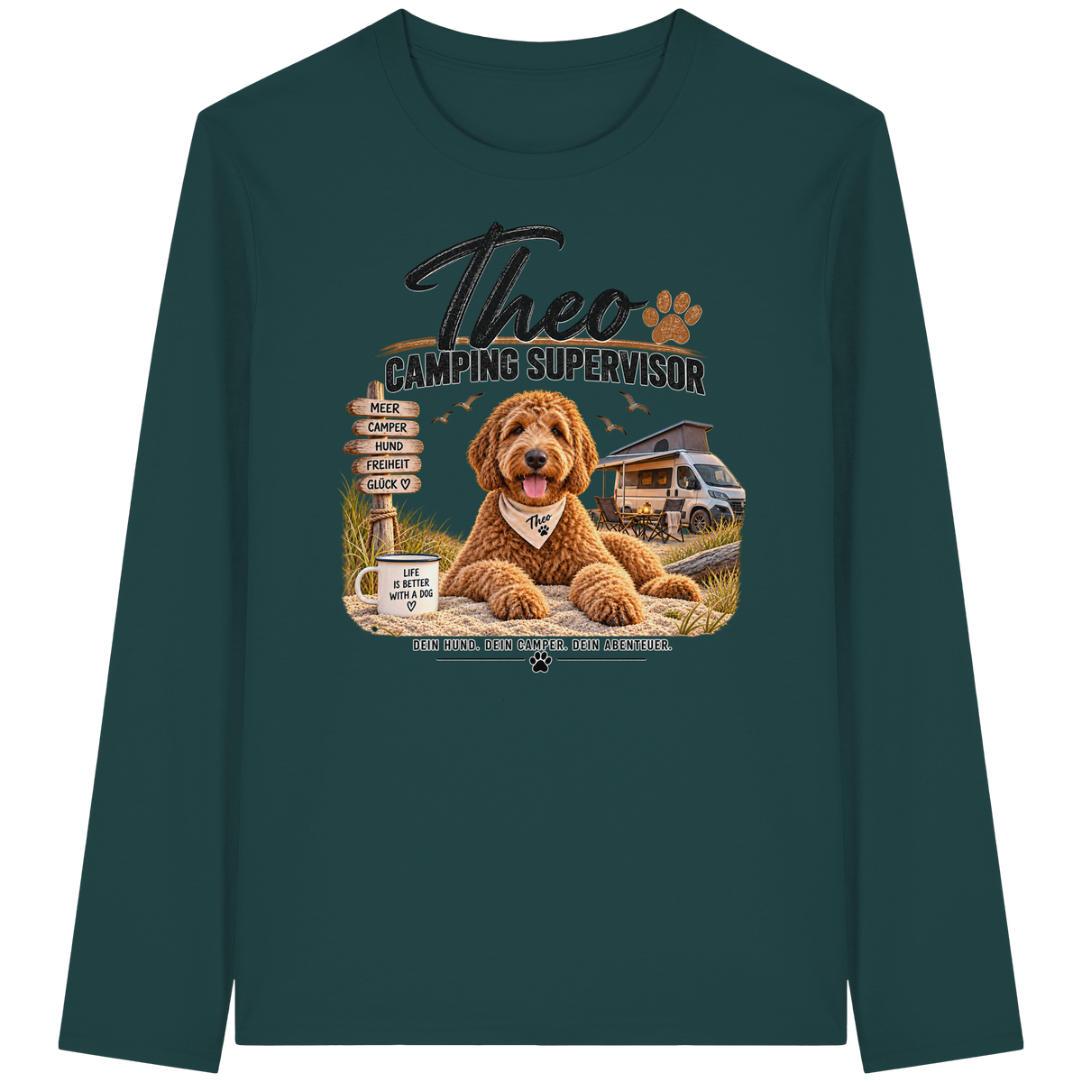 Camping Supervisor - Organic Longsleeve T-Shirt
