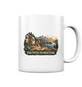 Vier Pfoten. Ein Abenteuer. - Tasse glossy