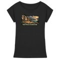 Vier Pfoten. Ein Abenteuer. - Womens Extended Shoulder T-Shirt